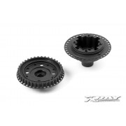 T4 Cassa Diff in composito + pulegge / Composite gear differential case & pulley